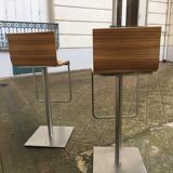 Zebrano stools