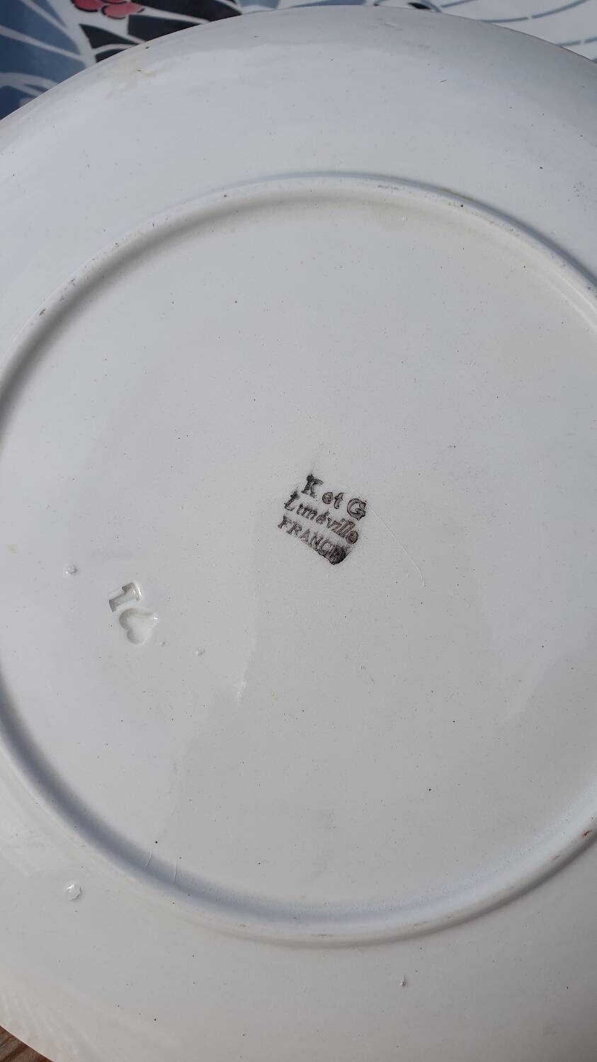 Lunéville Art Deco Plates