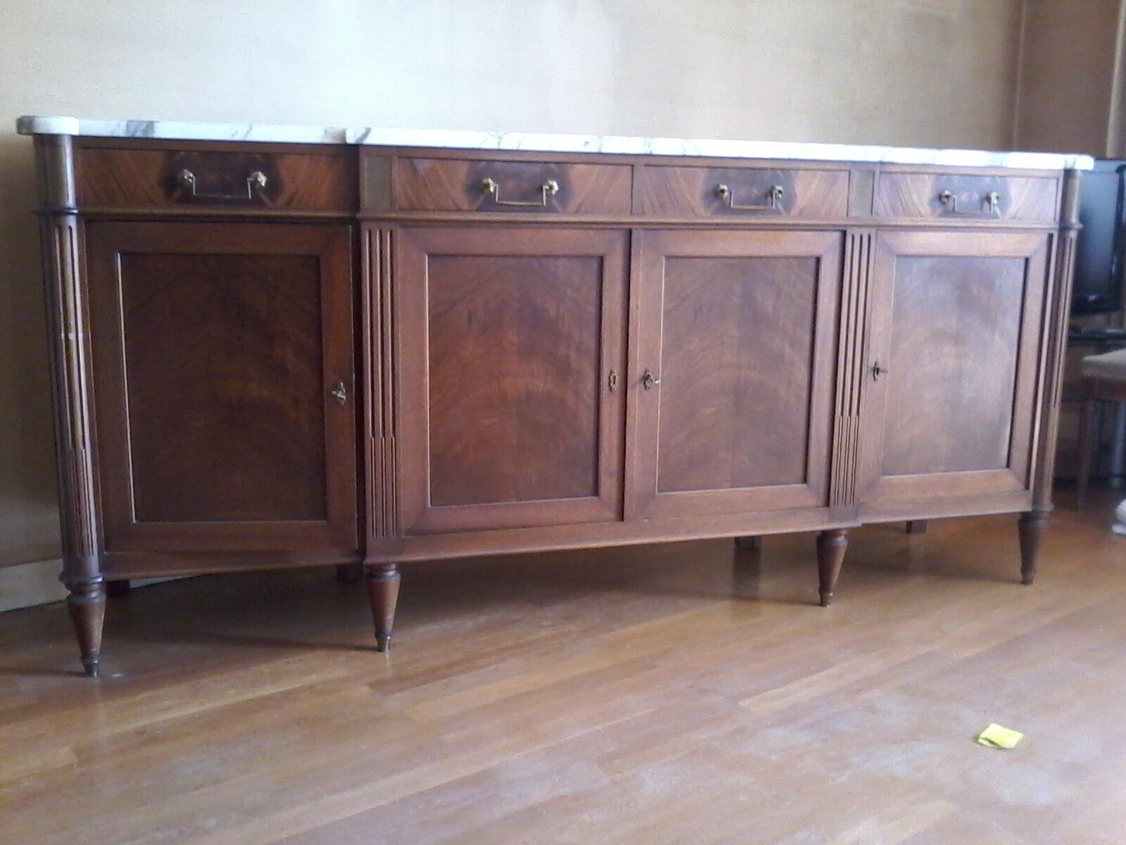 Sidewall furniture from the years 1950