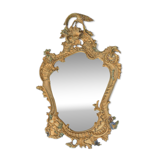 Miroir à décor d'un aigle