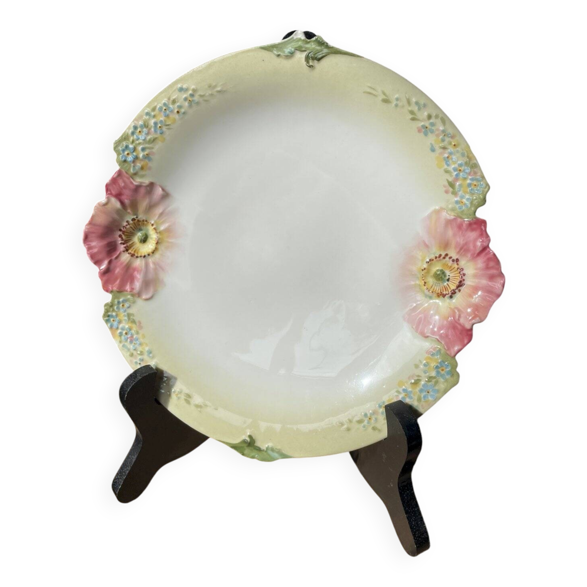 Antique Art Nouveau porcelain plate