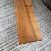 Paire de bancs noyer 1900