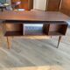 Bureau système biface scandinave vintage en teck "Søren"