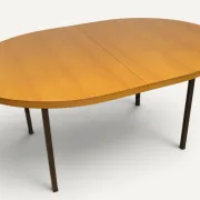 Extendable dining table Georges Frydman EFA Edition – 1960s