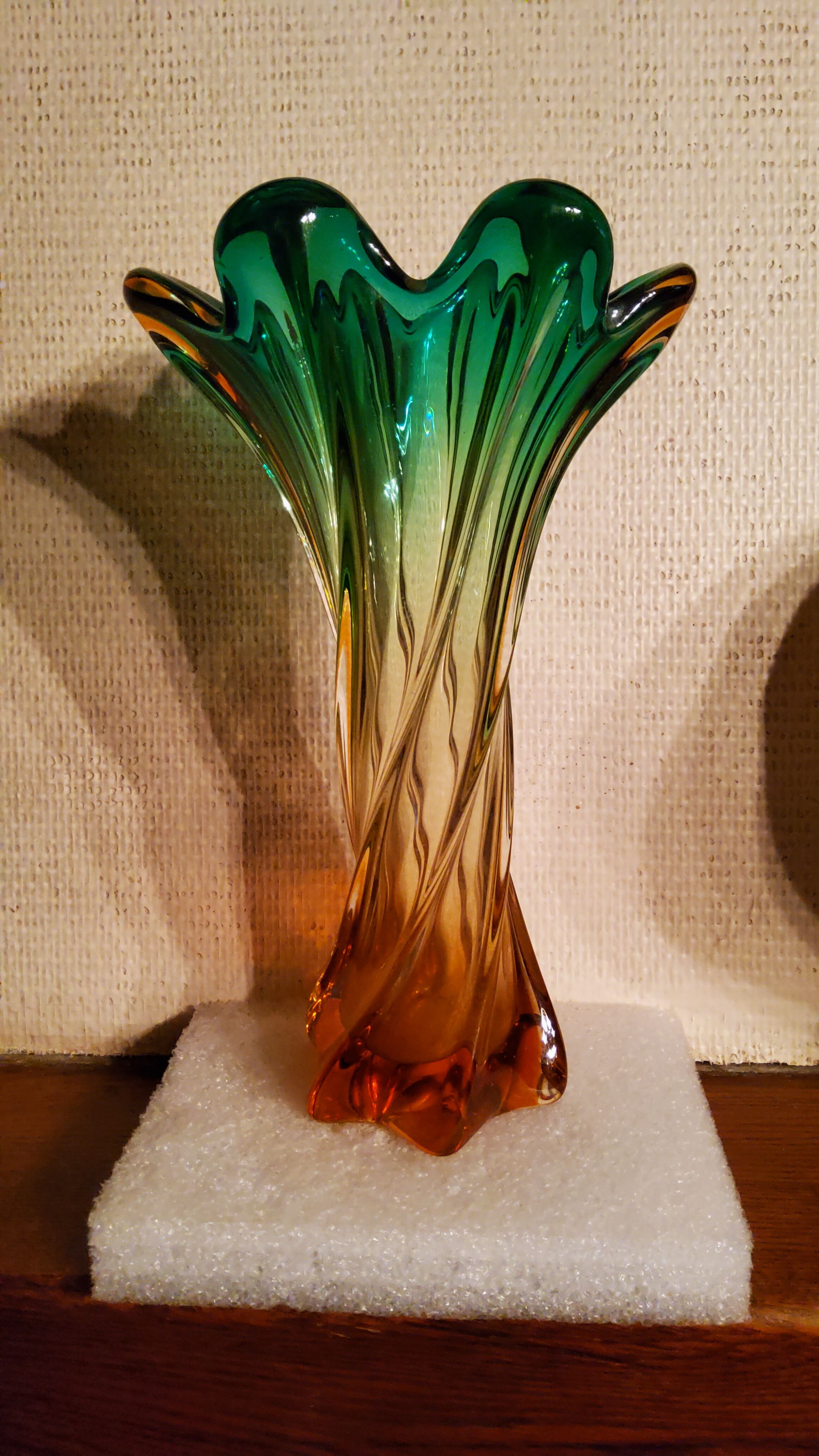 Murano glass vase from the 50s