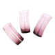 Ensemble de 3 verres à eau violine penchés