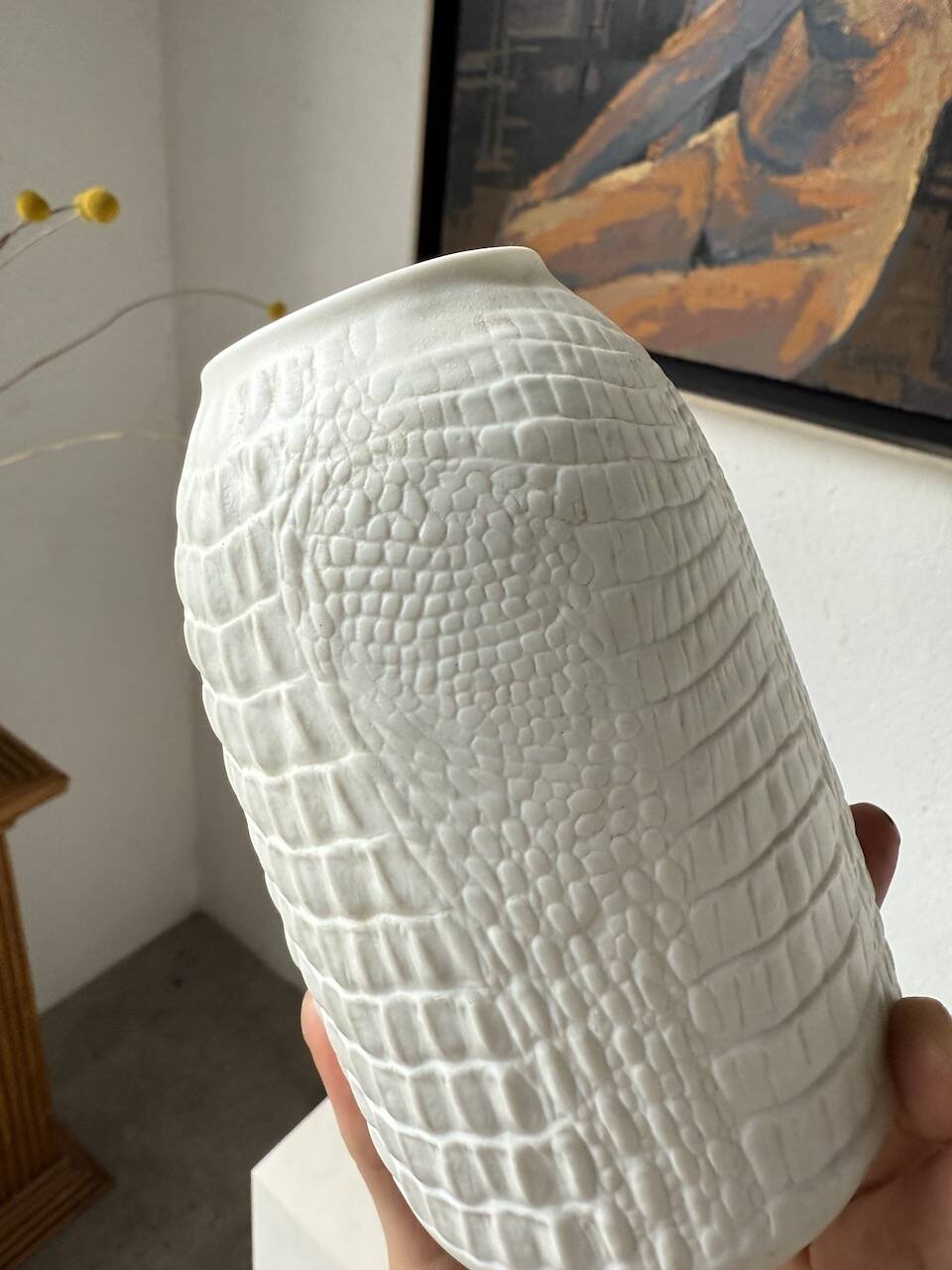 Kaiser porcelain vase python