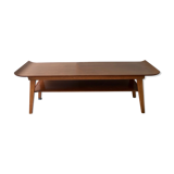 Scandinavian coffee table curved edges