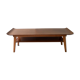Table basse scandinave bords recourbés