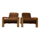 Ensemble de 2 fauteuils vintage / fauteuils club / fauteuils vintage
