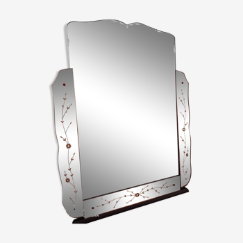 Venetian art deco mirror