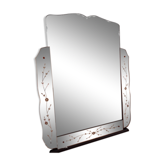 Venetian art deco mirror