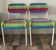 Fargglad chair pair by Maria Vinka for IKEA from the 90s.