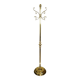 Art Deco brass coat rack from the 20th century.