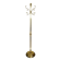 Art Deco brass coat rack from the 20th century.
