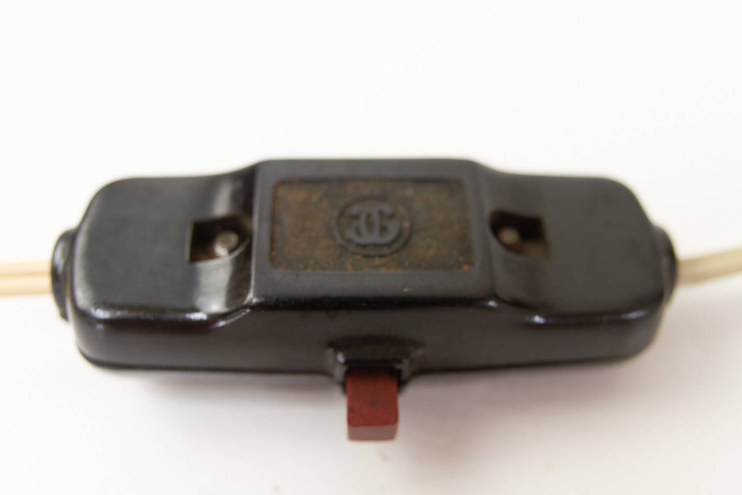 Vintage Danish Teak Table Lamp, 1960s