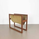 Teak magazine rack by Kai Kristiansen published by Sika Mobler 1960