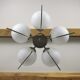 Lustre chrome et opaline 70