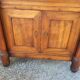 Empire secretary with detached columns in walnut from the 19th century