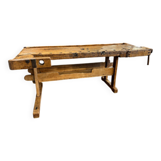 Old carpenter's workbench