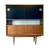 Scandinavian teak library