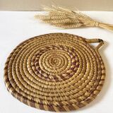 Woven rye trivet