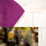 Postmodern wall mirror by Saporiti Italia, 80s