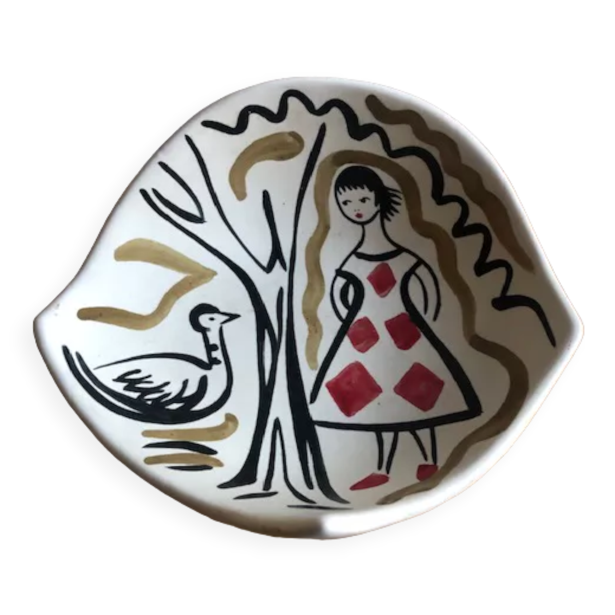 vacuum pocket ceramic 1950 Revernay vintage