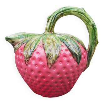 Strawberry slurry pitcher