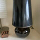 Black ceramic lamp max idlas antique