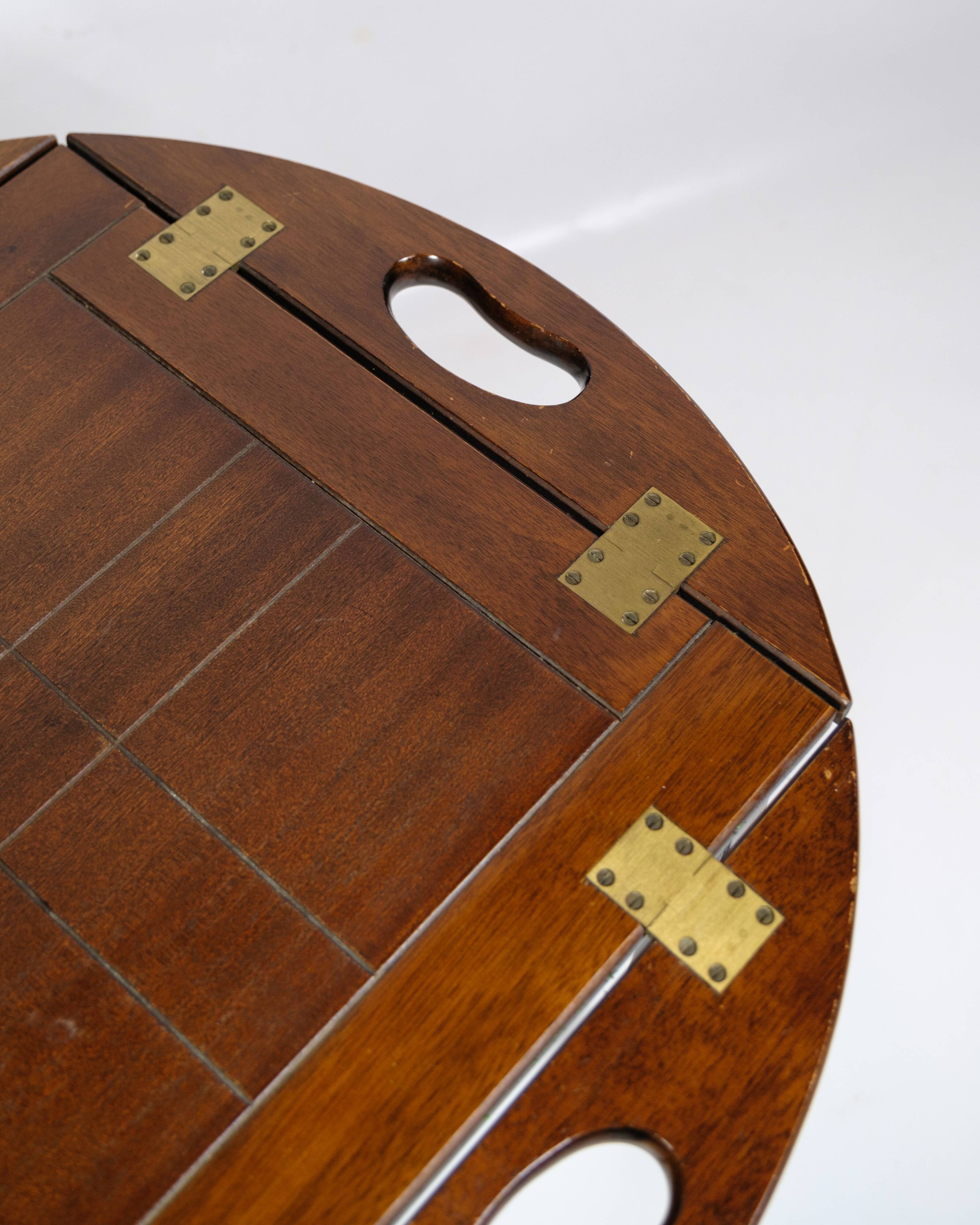 Butler Table Made In Mahogany From 1960s