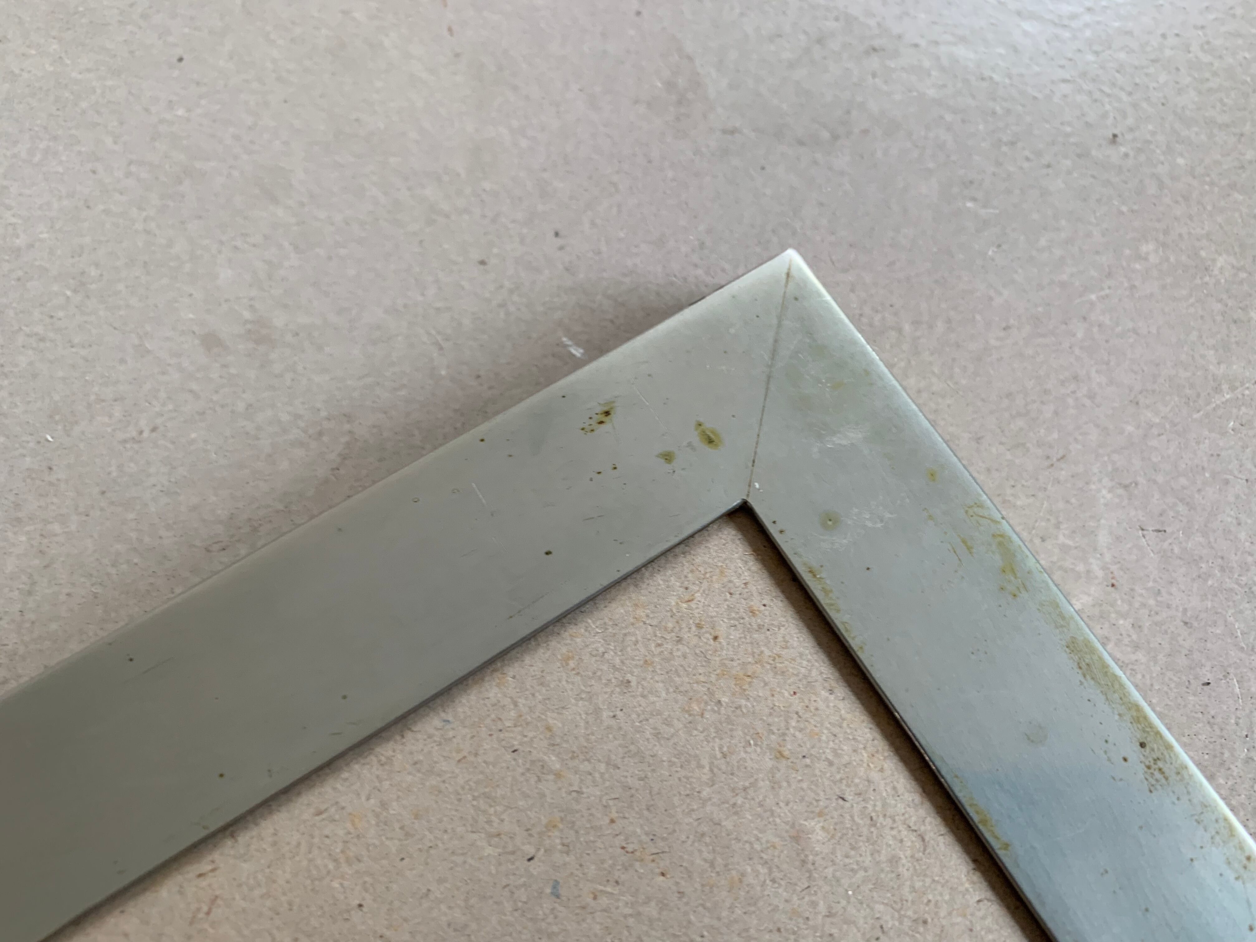 Old metal frame