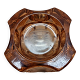 Vase vintage en verre pressé Rosaline