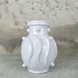 Malicorne earthenware vase, Emile Tessier