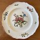 6 large flat antique plates in Saint-Amand earthenware (Nord)