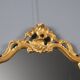 Carved and gilded wooden mirror in Barocchetto style