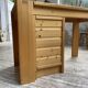 1970s pine desk
