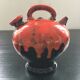 Chevrette coulures orange