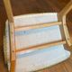 Pair of Erton bridge armchairs France from the 50s
