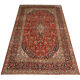 Vintage Persian Rug Handwoven Oriental Kashan Carpet- 362x244cm