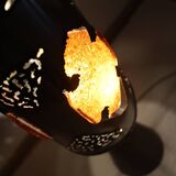 Brutalist ceramic lamp from Accolay