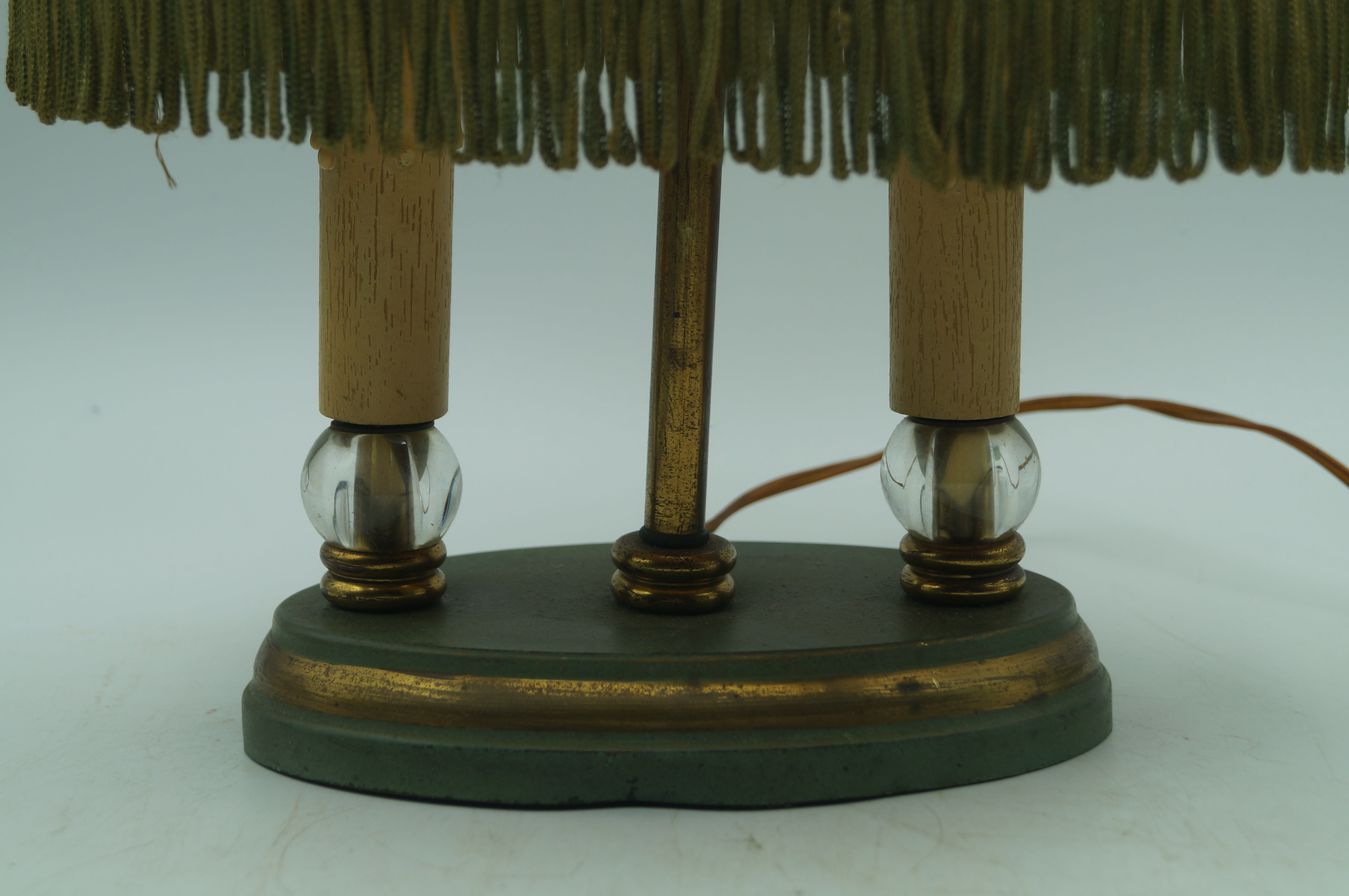 Petite lamp bouillotte in tole.