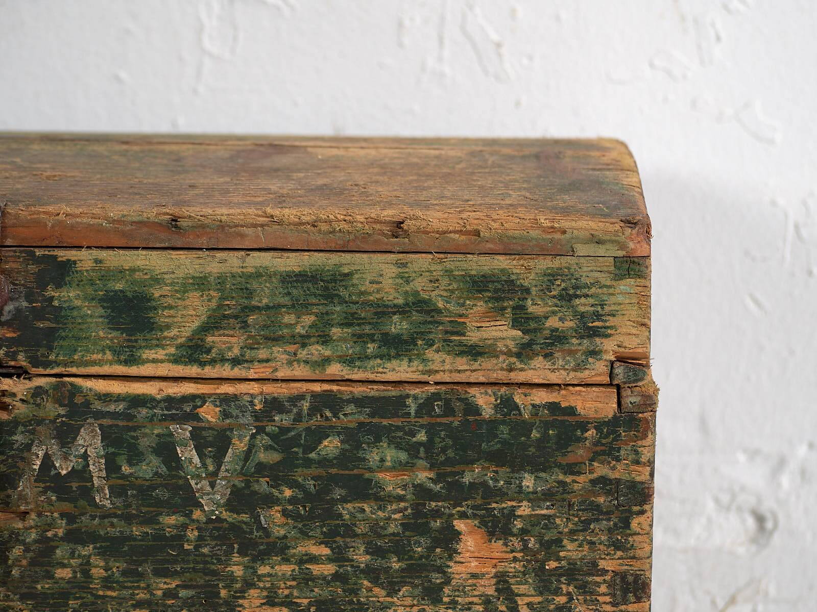 Old green chest (c.1920) #70