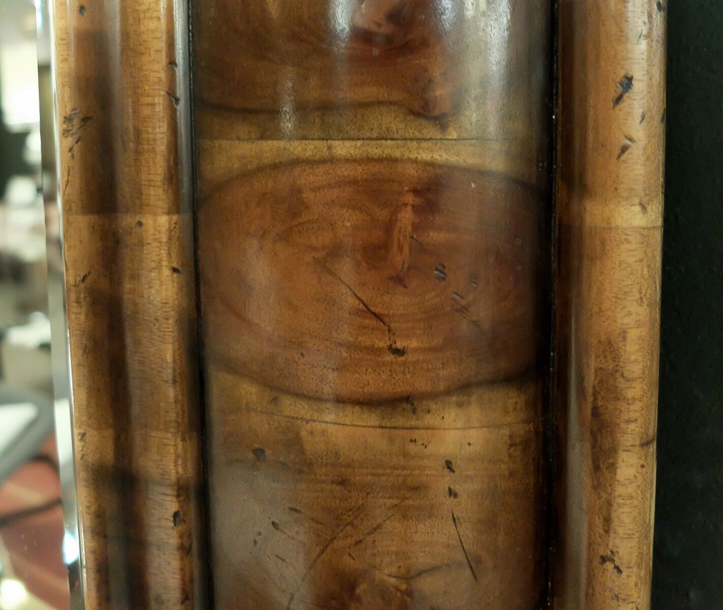 Wooden mirror 117x81cm