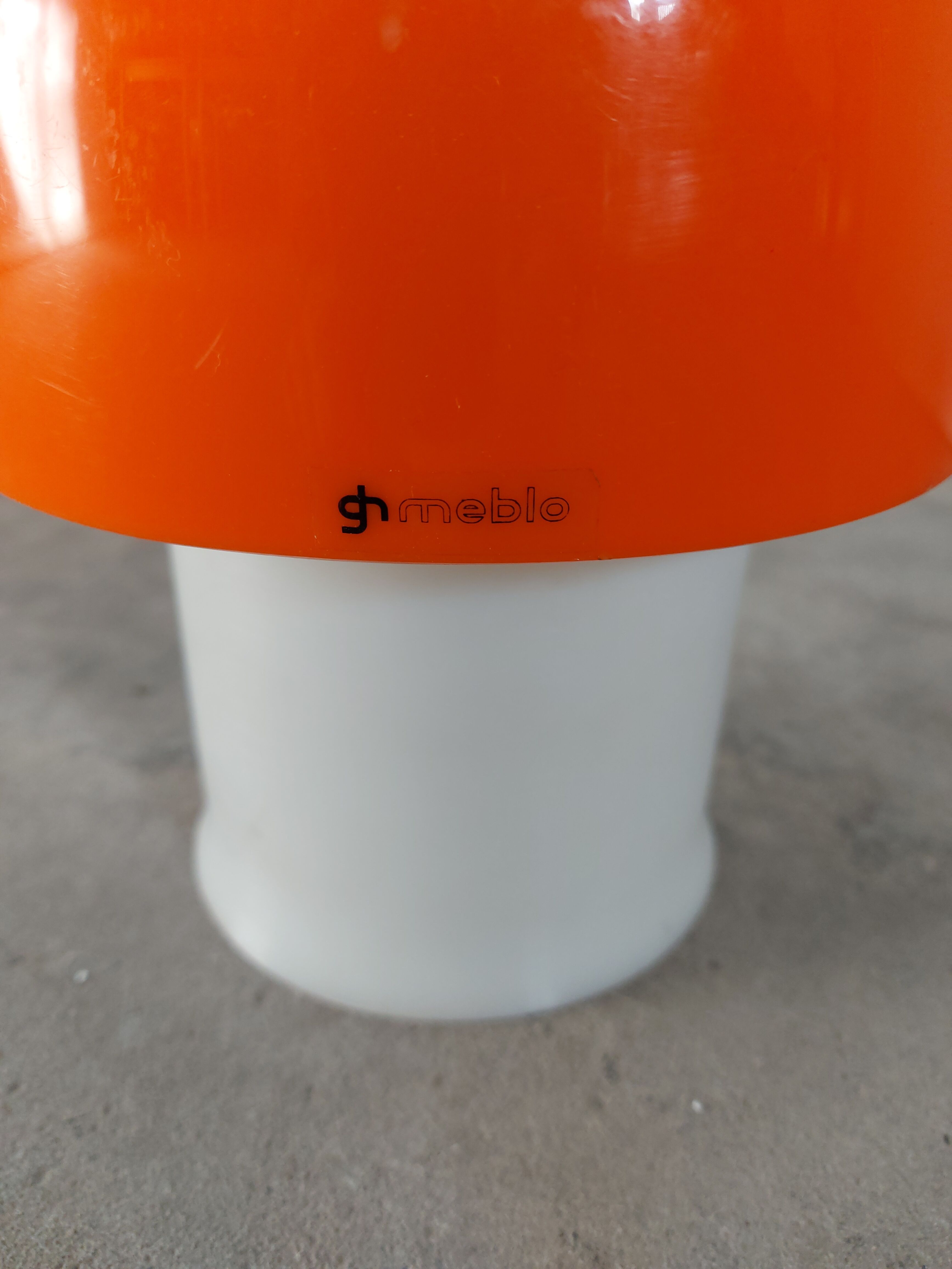 Table Lamp by Harvey Guzzini for Meblo, 1970s