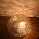 2 snail wall lamps amber glass by Helena Tynell 1960