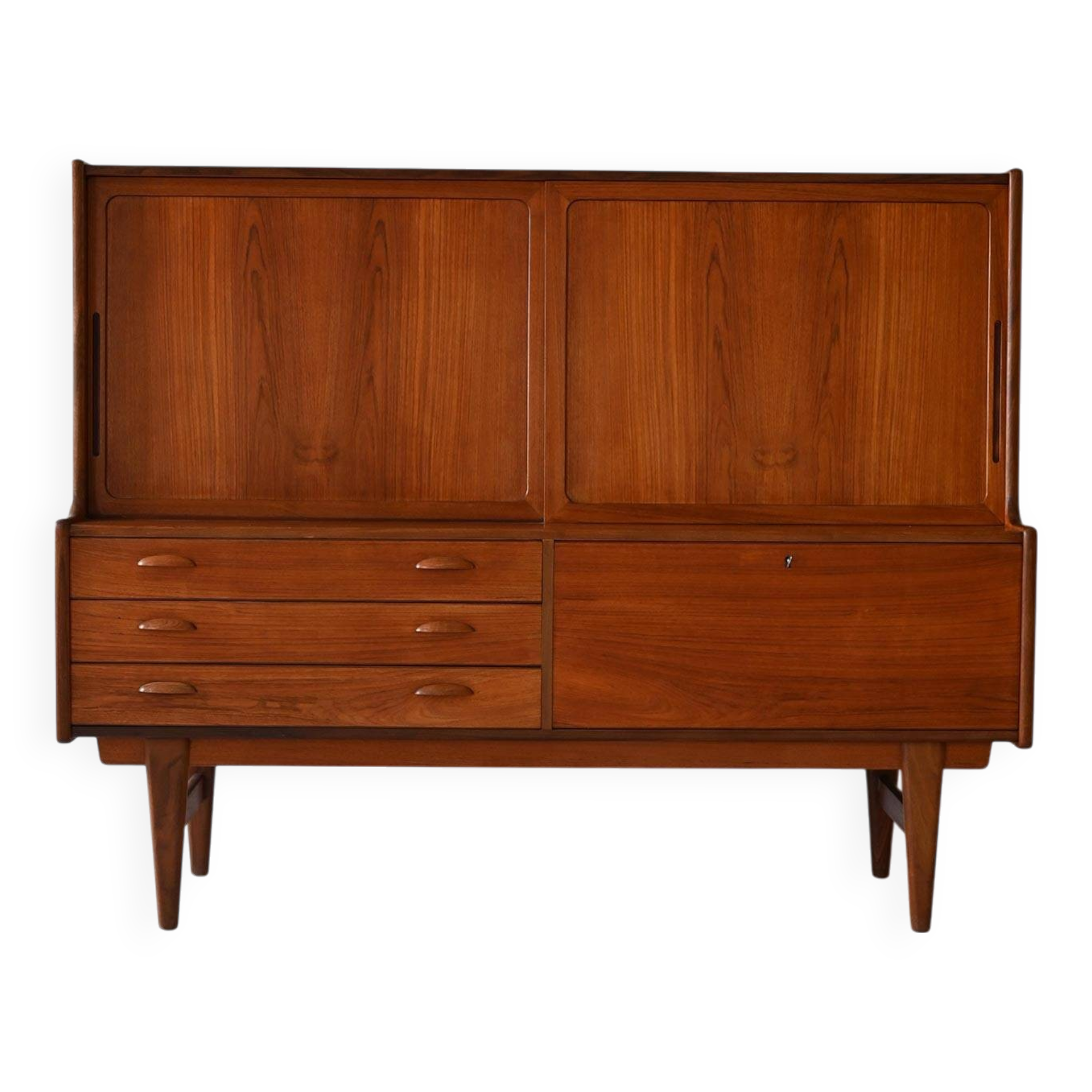 1960s Scandinavian Teak Sideboard Cabinet