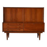 1960s Scandinavian Teak Sideboard Cabinet