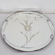 Vintage mirror tray art deco floral engraving