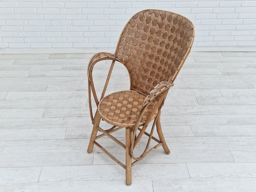 Fauteuil pour Pascal Raffier Vannerie France | Selency